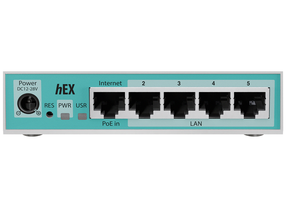 MikroTik hEX 5 Port Gigabit Desktop Router