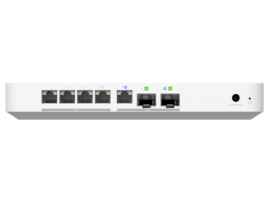 Ubiquiti 10G Multi-WAN UniFi Cloud Gateway Fiber with M.2 SSD Tray