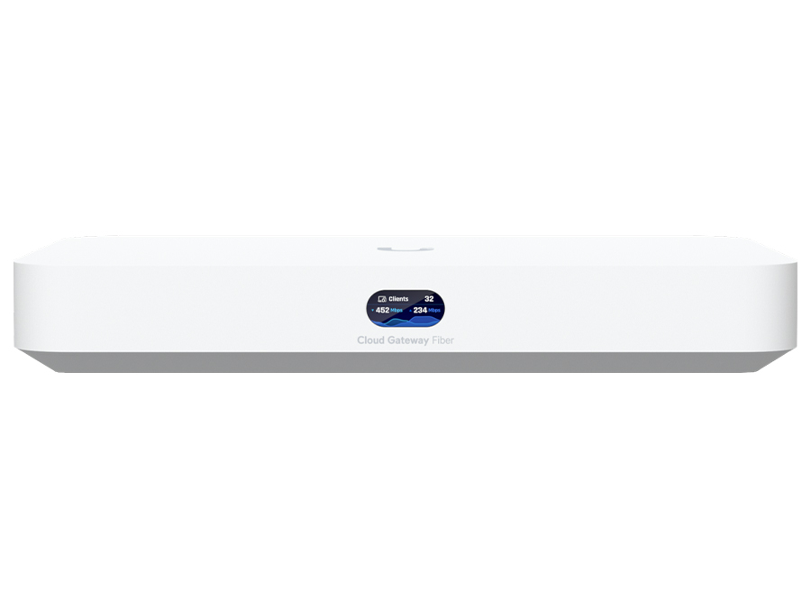 Ubiquiti 10G Multi-WAN UniFi Cloud Gateway Fiber with M.2 SSD Tray